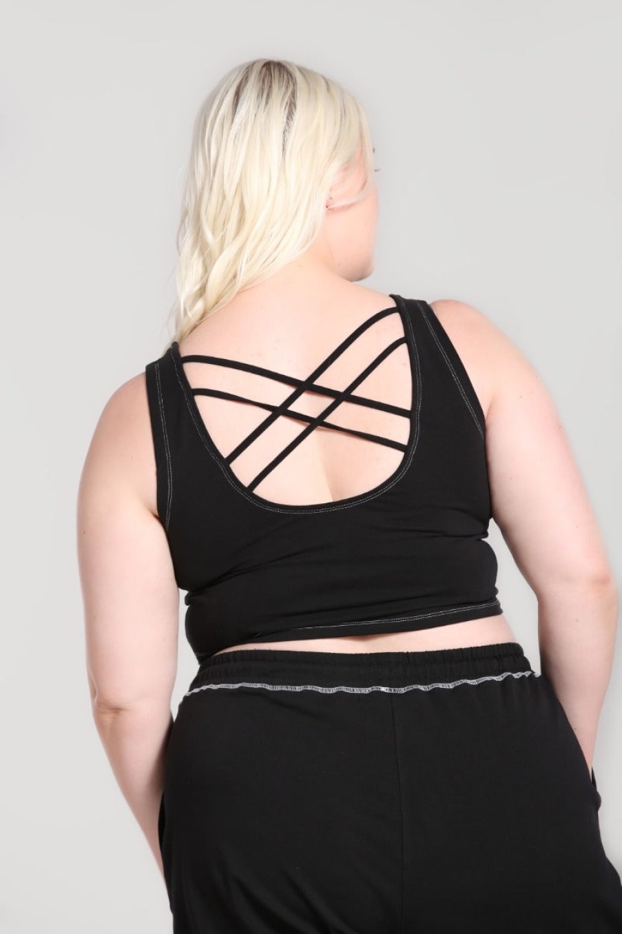 Hell Bunny Loungewear | Solaris Crop Top