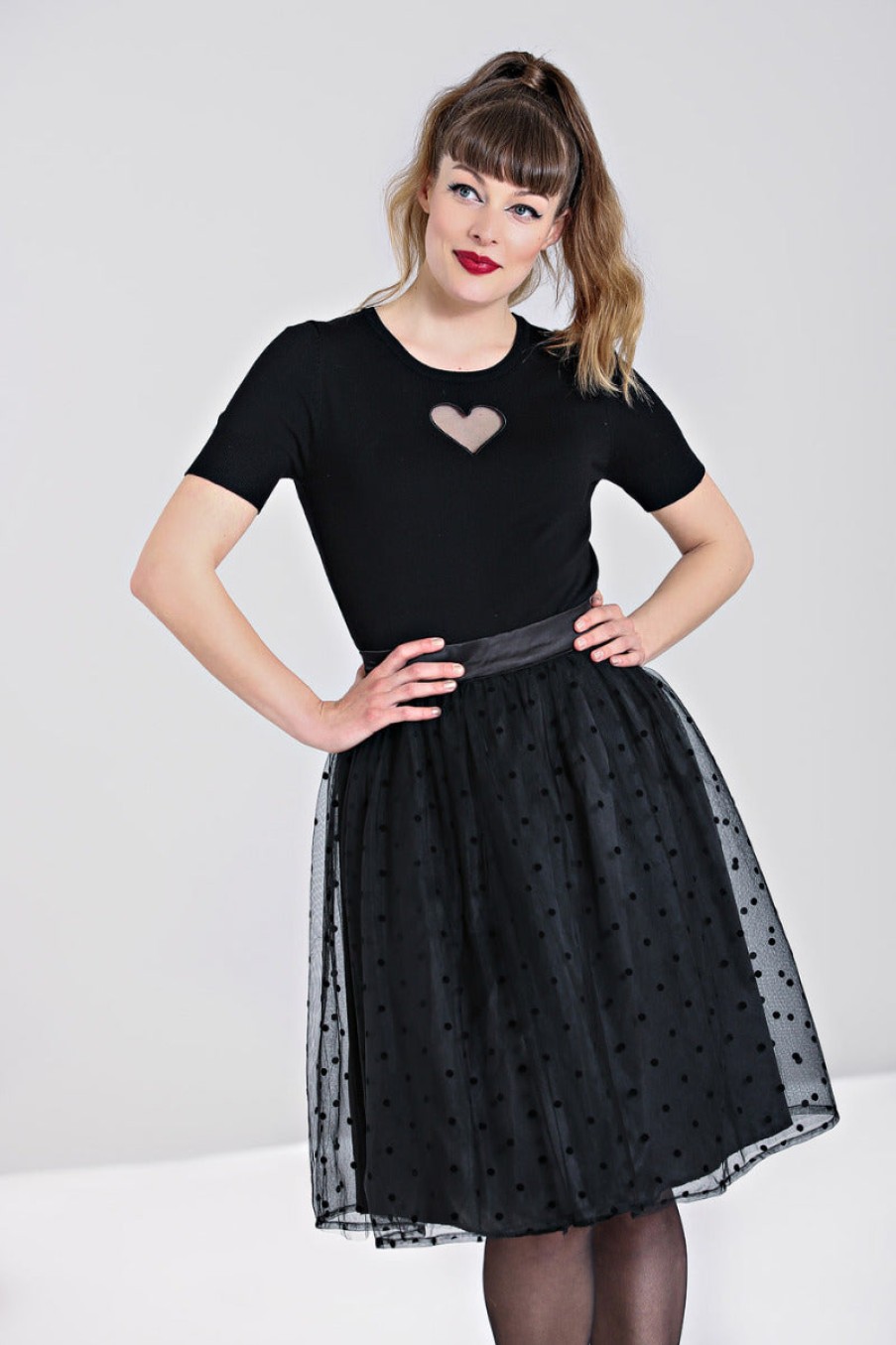 Hell Bunny Midi Skirts | Amandine 50'S Skirt