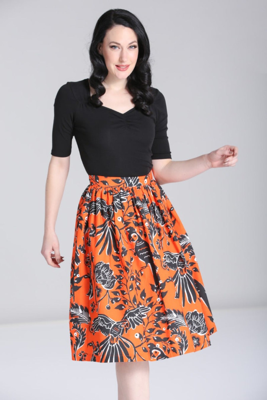 Hell Bunny Midi Skirts | Rio Skirt