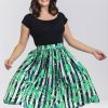 Hell Bunny Midi Skirts | Solana 50'S Skirt