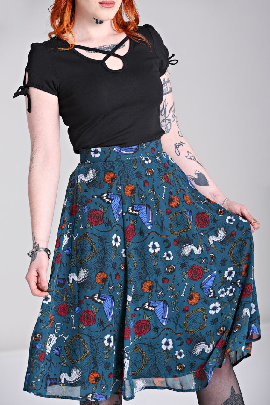 Hell Bunny Midi Skirts | Sianna Skirt